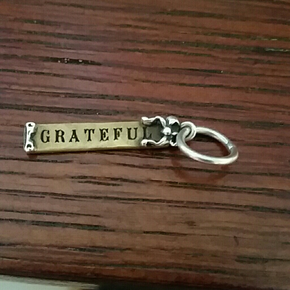 Waxing Poetic Grateful Charm